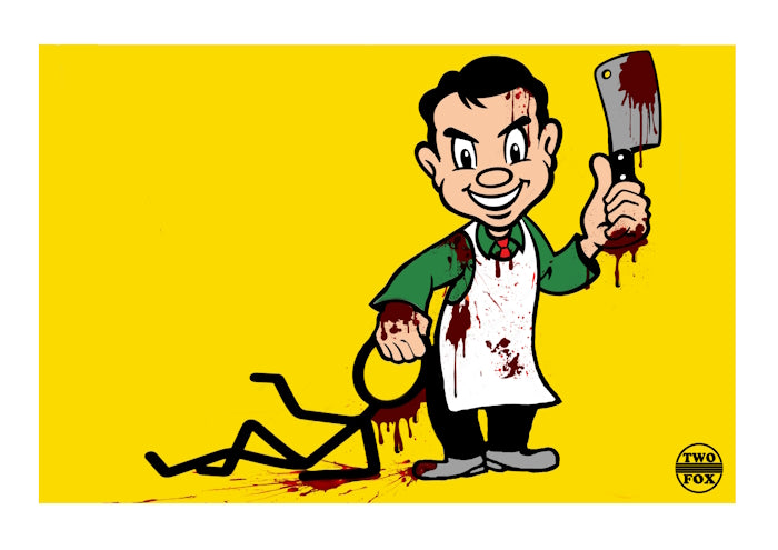 Hack n Save - A3 Digital Print on heavy 250 GSM Matt Card. Signed and Numbered