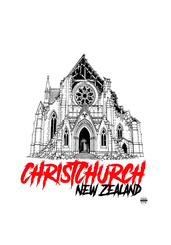 Christ's Church - Original A3 High Quality Digital Print