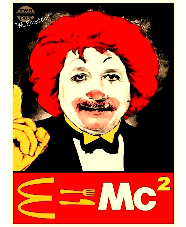 McEinstein - Original A3 High Quality Digital Print