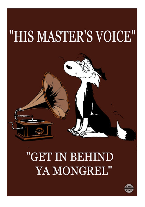 HMV - Original A3 High Quality Digital Print