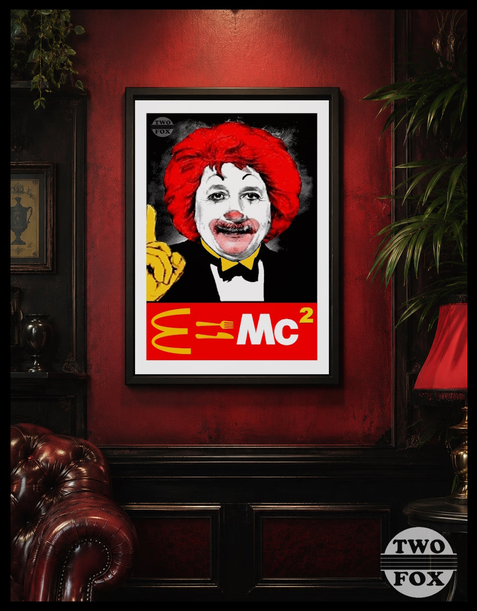 McEinstein - Original A3 High Quality Digital Print